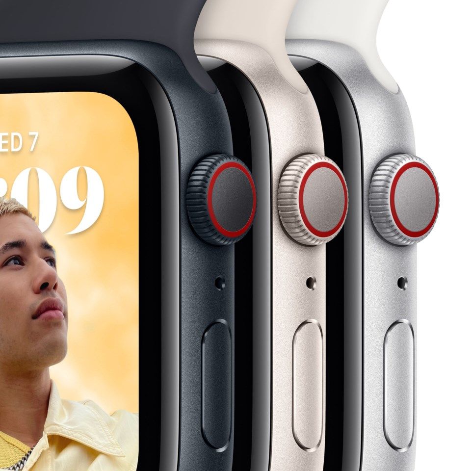 Apple Watch SE 44 mm GPS + Cellular Silver (2022)