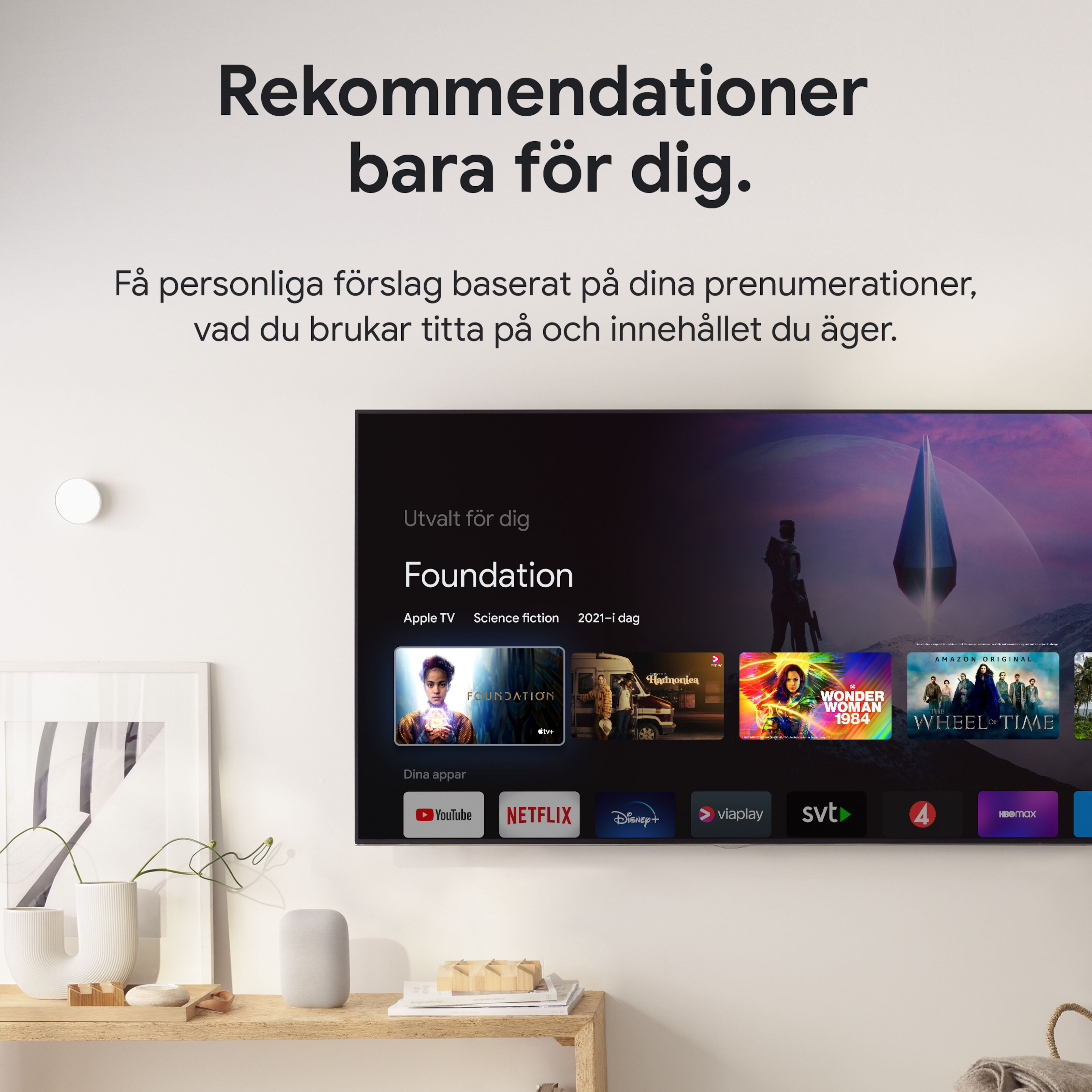 Google Chromecast med Google TV HD