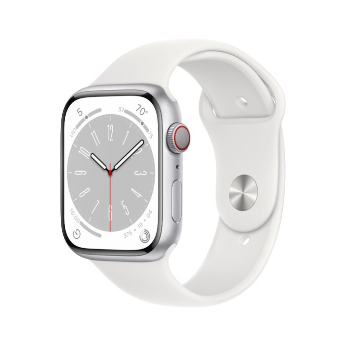 Apple Watch Series 8 45 mm GPS + Cellular Silver