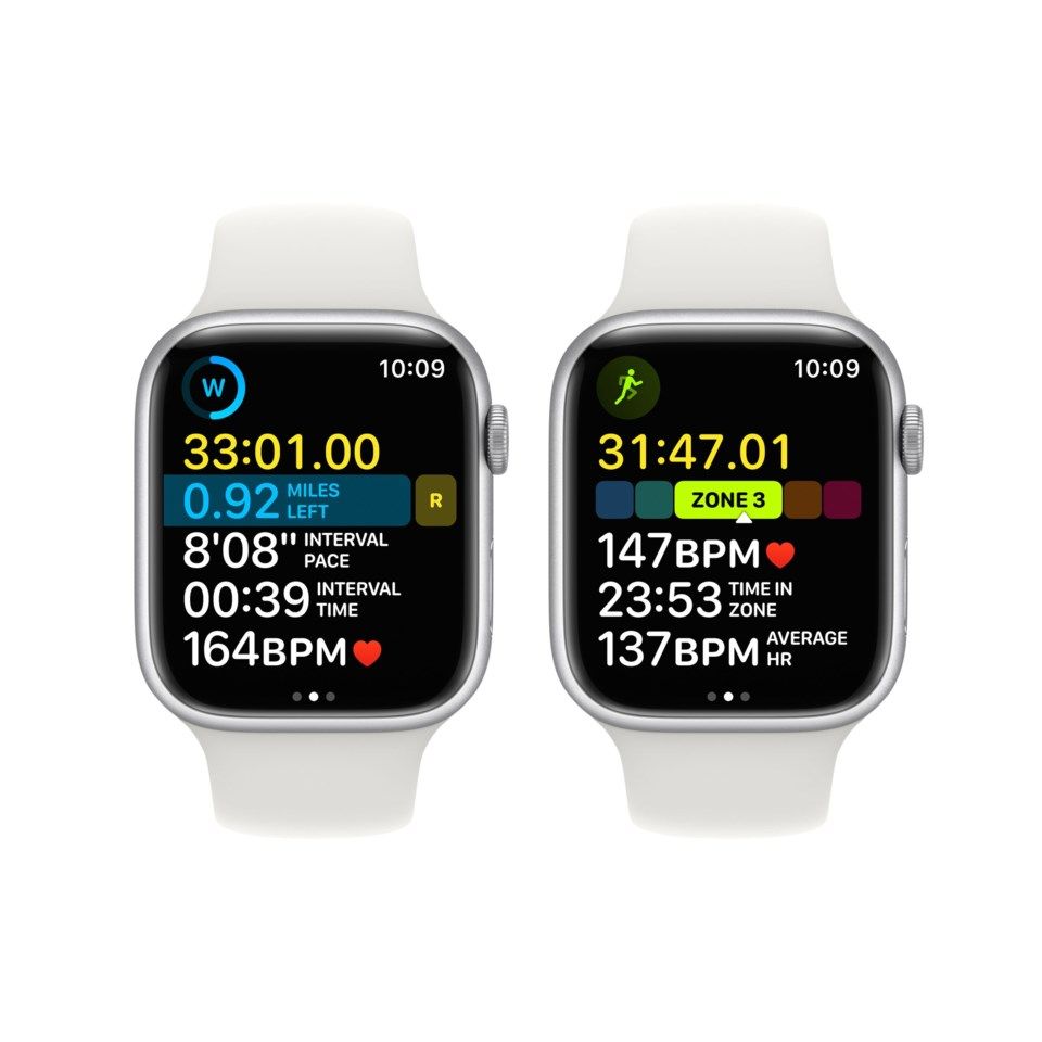 Apple Watch Series 8 45 mm GPS + Cellular Silver
