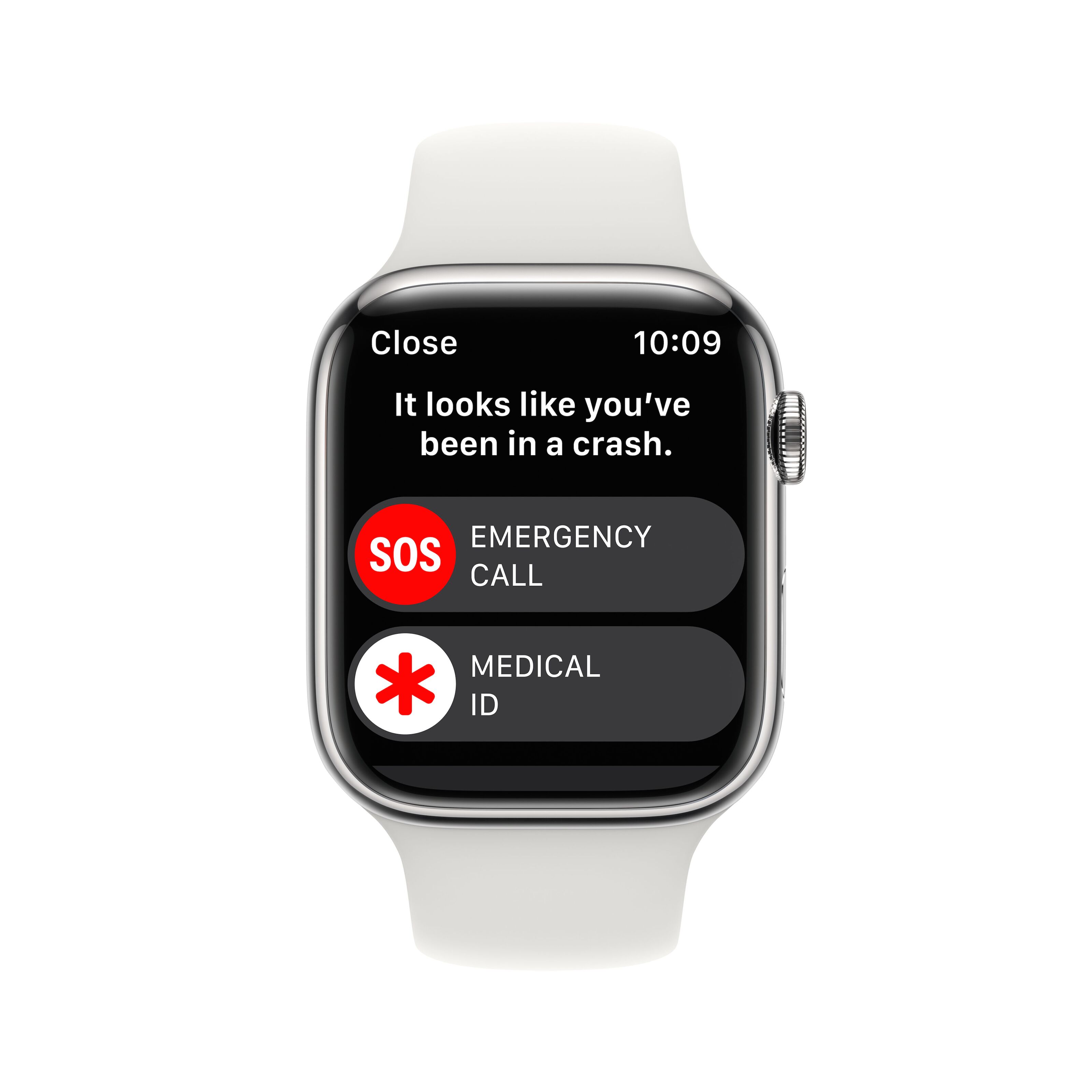 Apple Watch Series 8 45 mm GPS + Cellular Rostfritt Stål Apple Watch