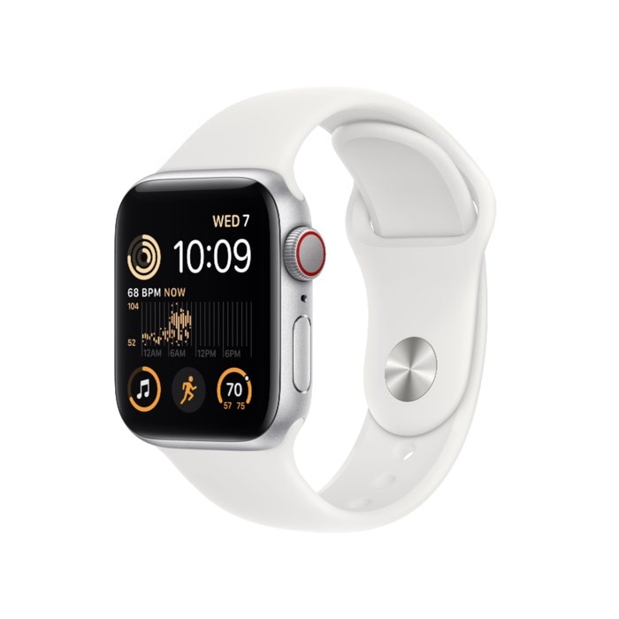 Apple Watch SE 40 mm GPS + Cellular Silver (2022)