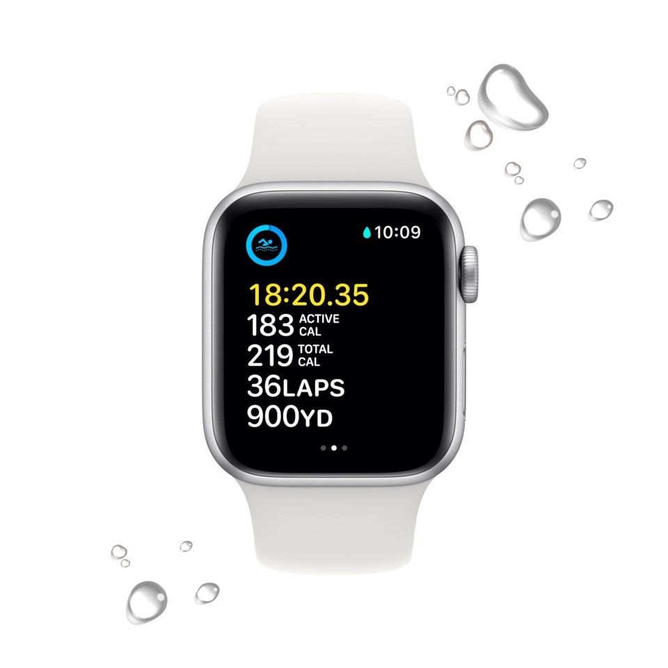 Apple Watch SE 40 mm GPS + Cellular Silver (2022)