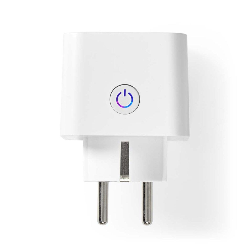 Nedis Smartlife Wi-Fi Smart Plug Fjärrströmbrytare med energimätning