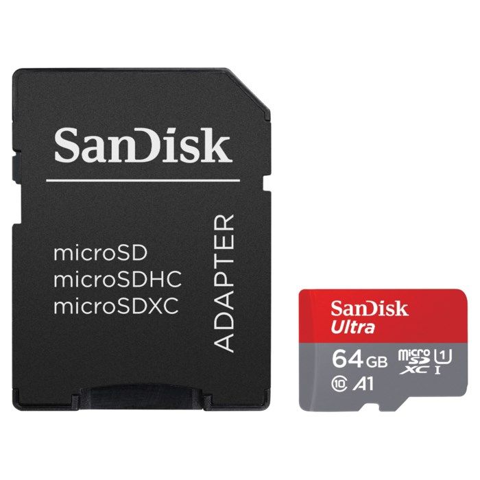 Sandisk Ultra Micro-SD-kort 64 GB SDXC