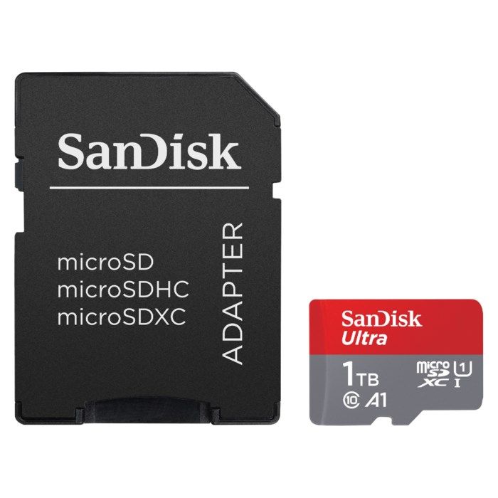 Sandisk Ultra Micro-SD-kort 1 TB SDXC