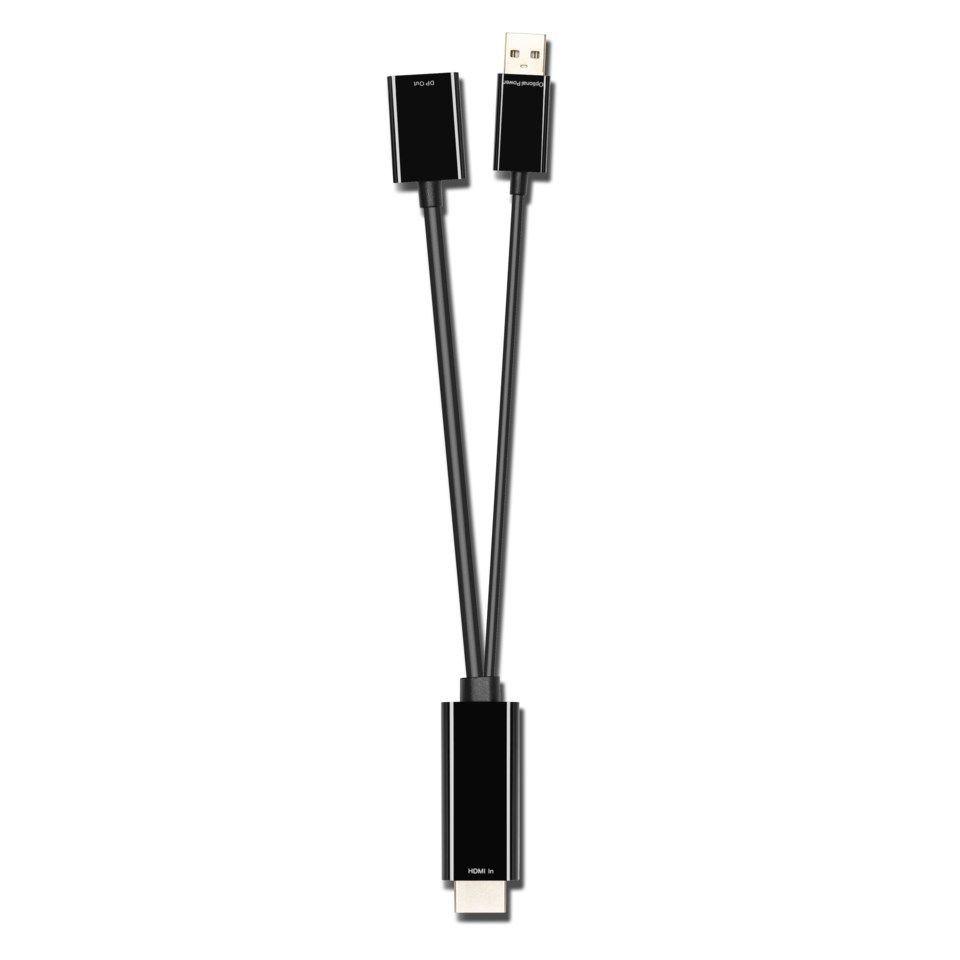Luxorparts HDMI til Displayport - aktiv adapter