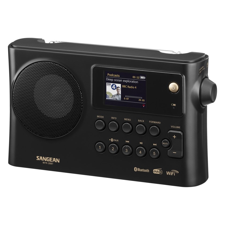 Sangean WFR-28 BT Internettradio med DAB+/FM