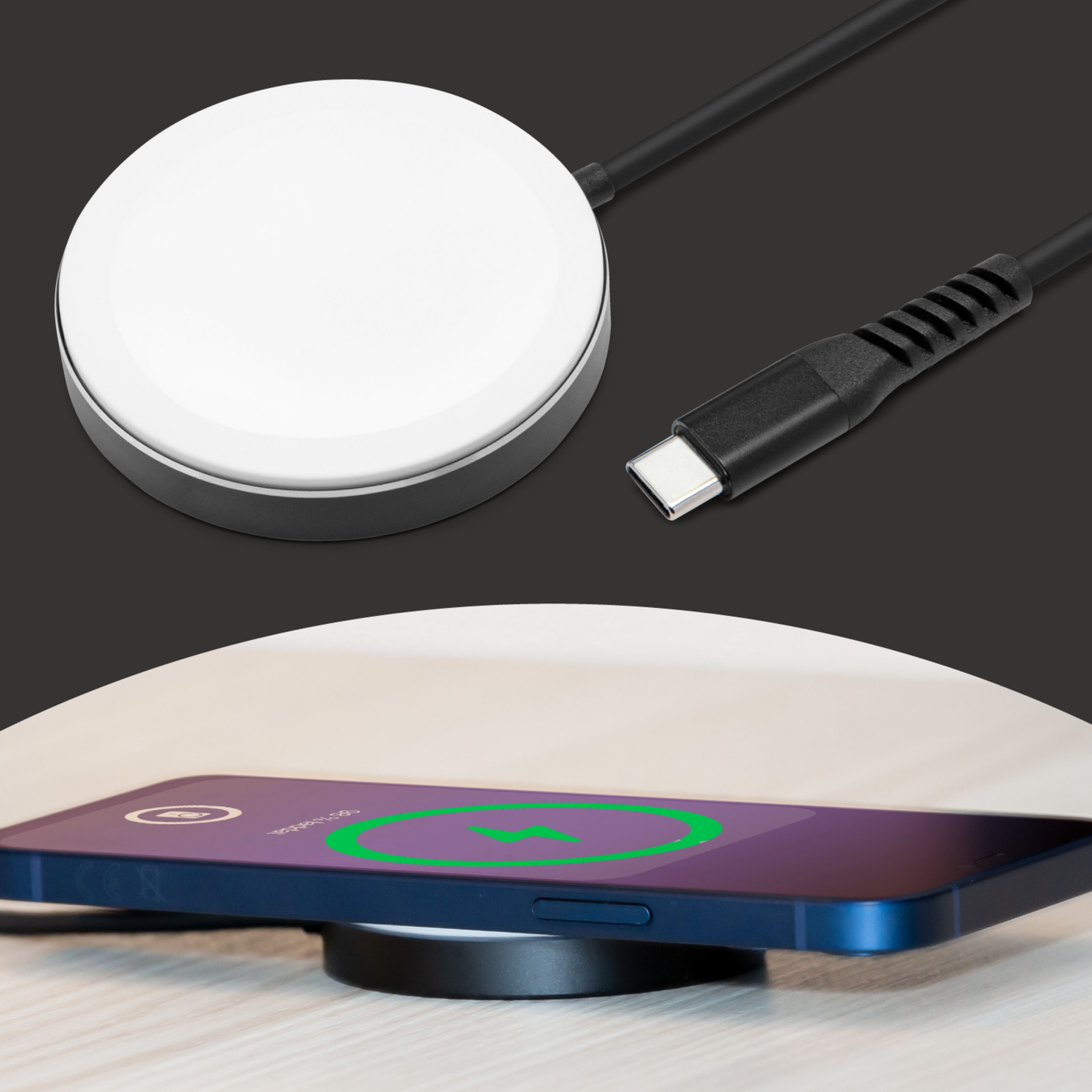 Linocell Premium MagSafelader 15 W Magsafe