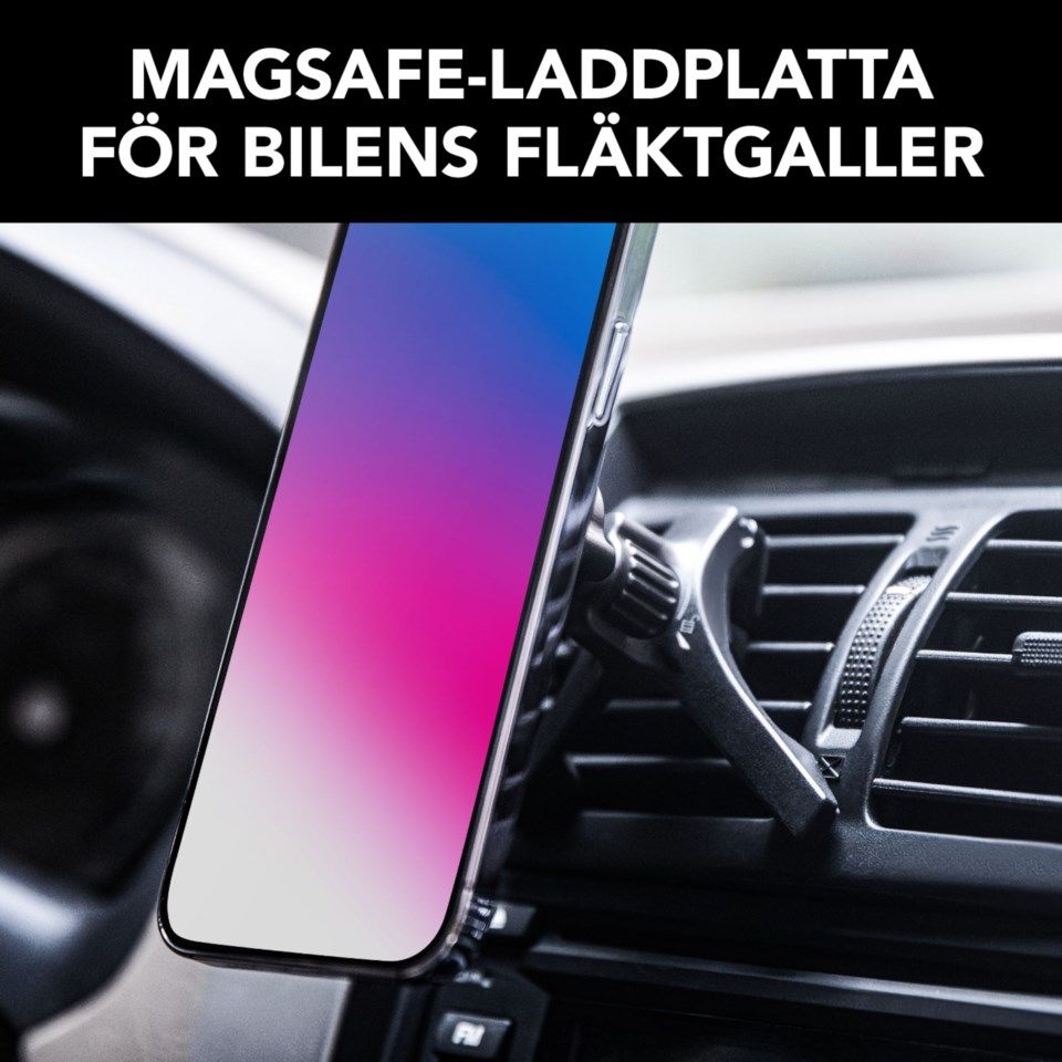 Linocell MagSafe-laddplatta för bilen 7,5 W