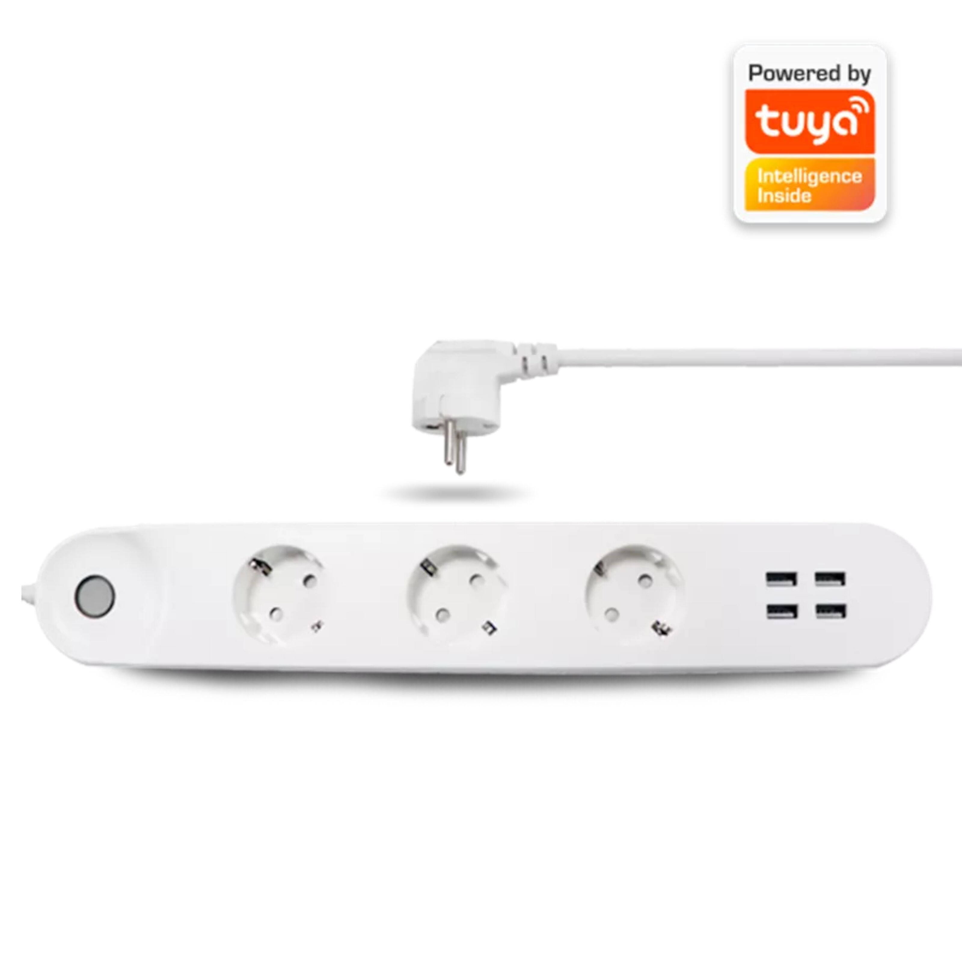 Denver Smart Grenuttak med energimåling og USBporter Grenuttak