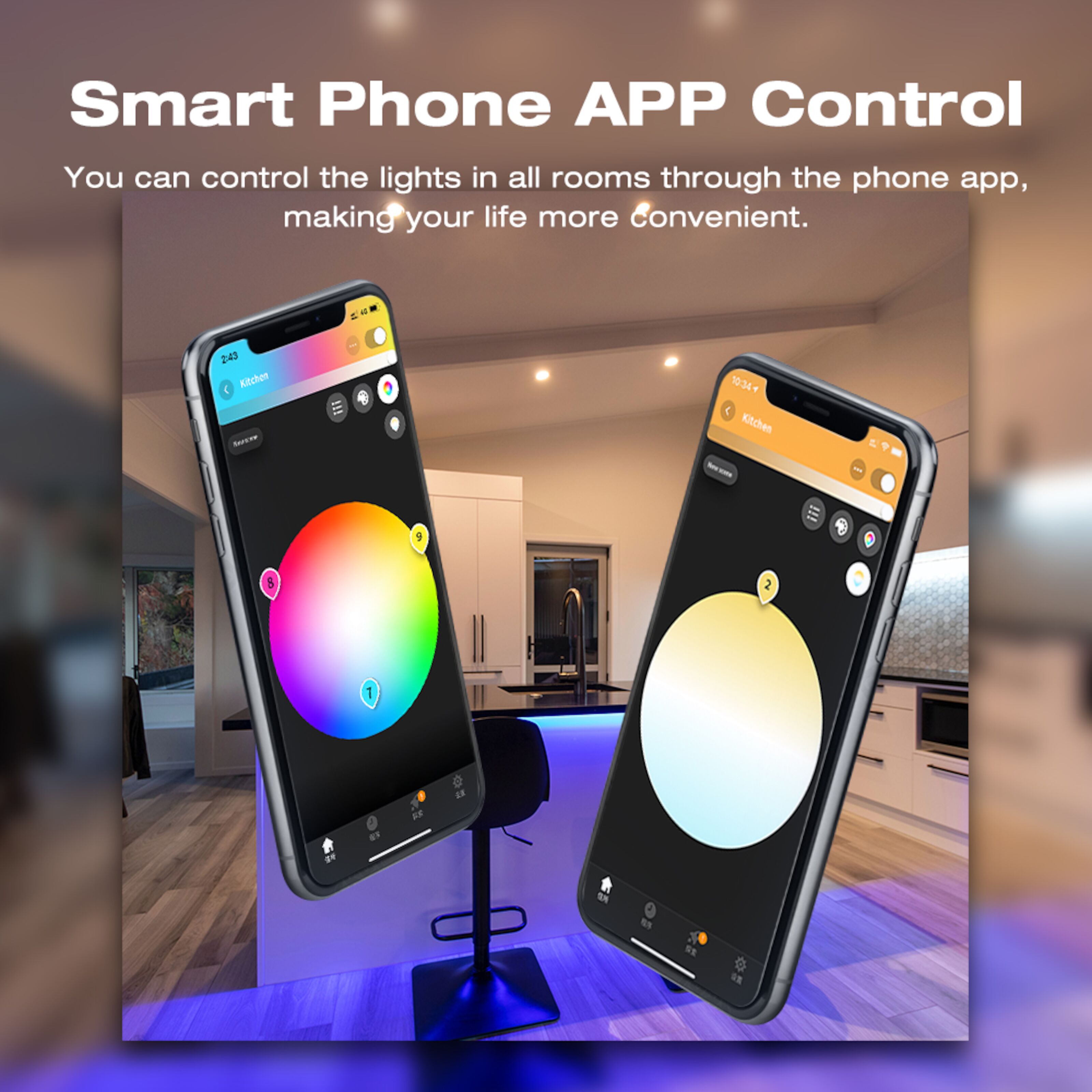 Gledopto 5 in 1 Mini ZigbeeController för LEDbelysning Smarta