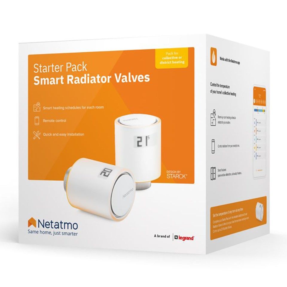 Netatmo Radiator Extra termostat 1-pack