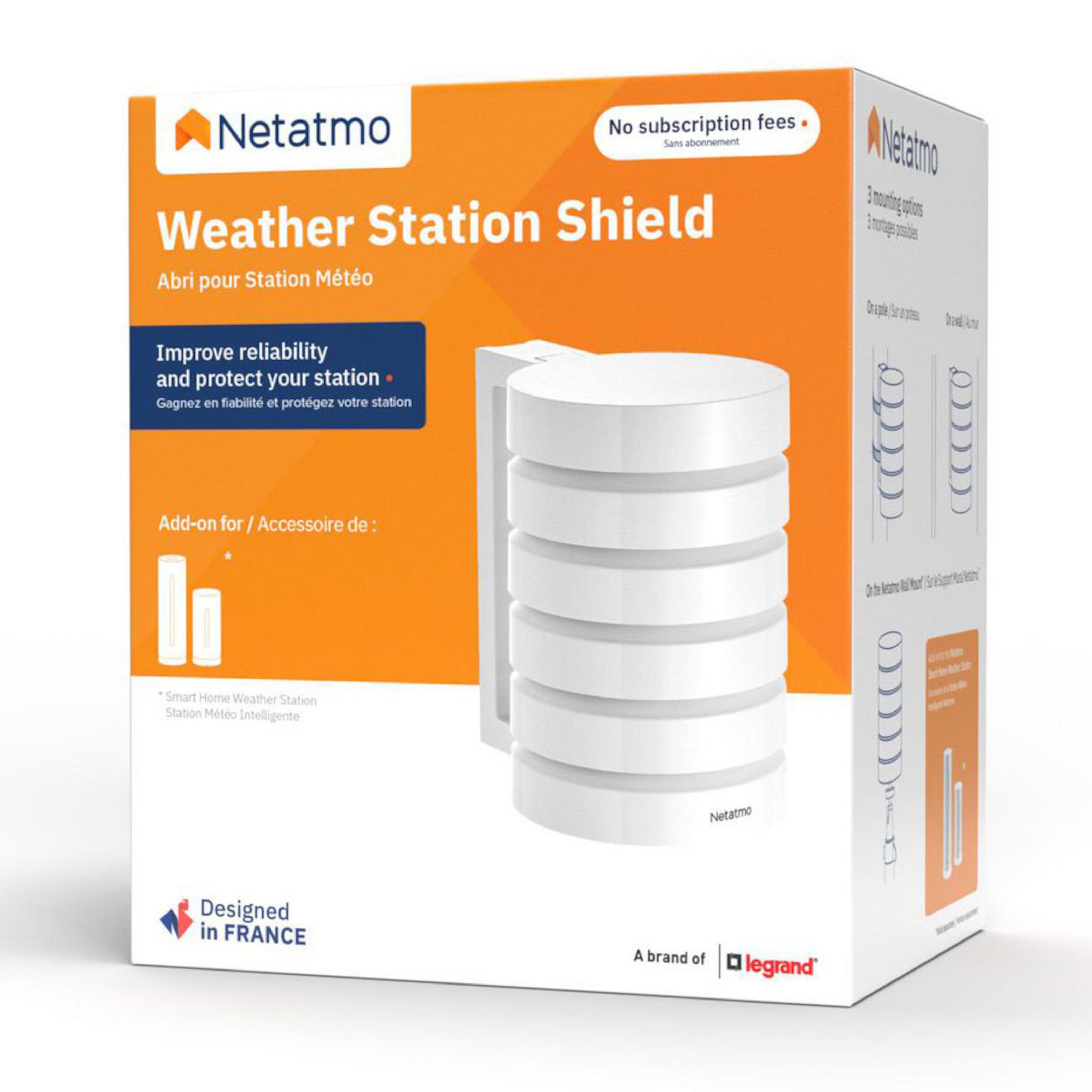Netatmo Weather Station Shield Skydd för väderstation 1pack Trådlösa
