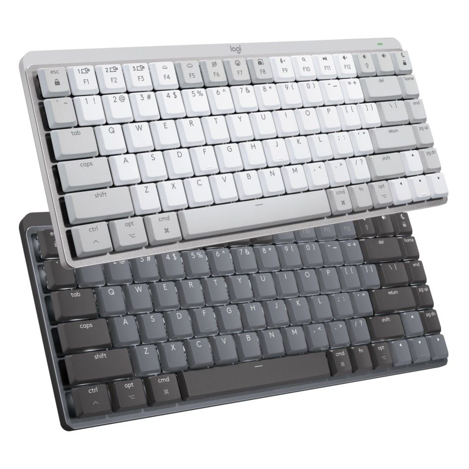 Logitech MX Mechanical Mini for Mac Trådløst tastatur Space Gray