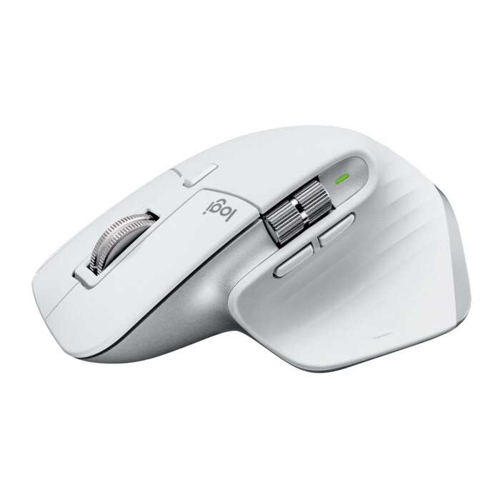 Logitech MX Master 3S för Mac Trådlös datormus Pale Gray