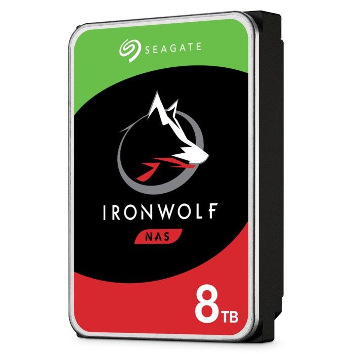 Seagate Ironwolf Intern hårddisk 3,5” 8 TB