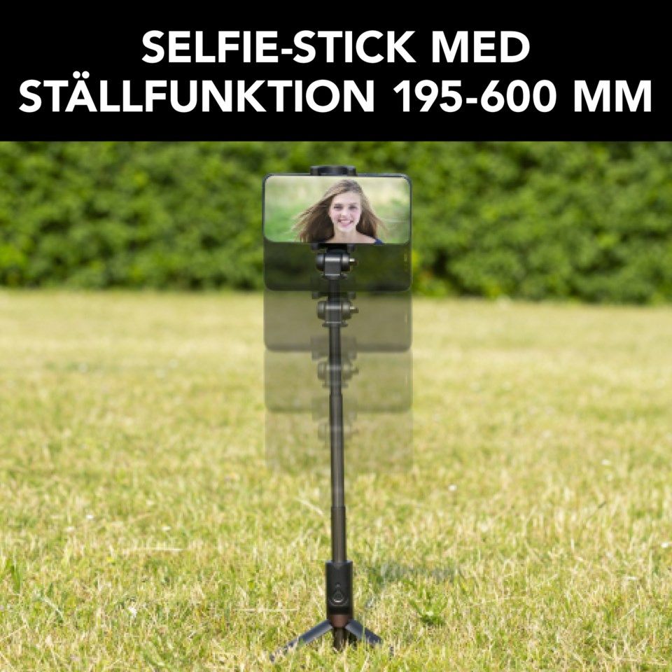 Linocell Selfiepinne med stativ och Bluetooth-avtryckare