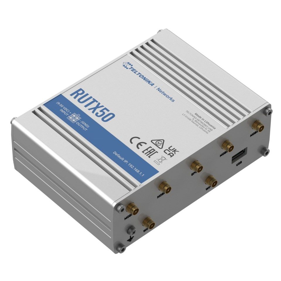Teltonika RUTX50 5G-ruter med modem