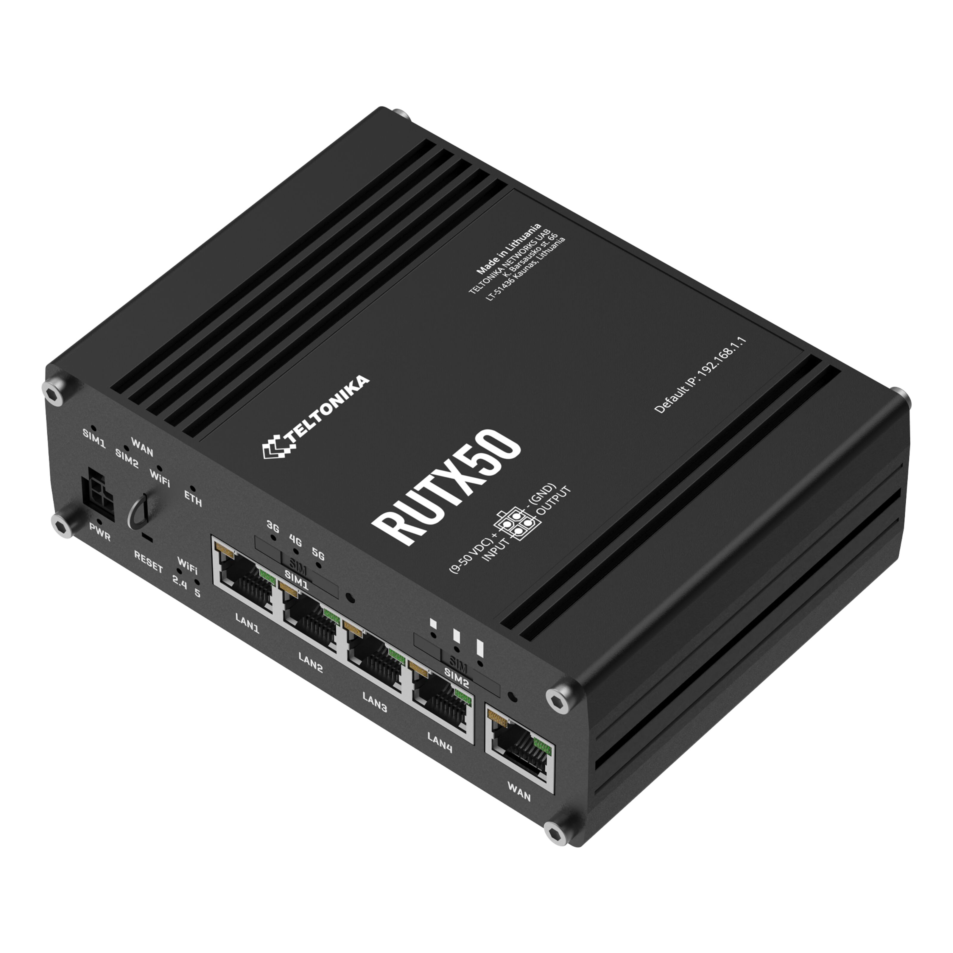 Teltonika RUTX50 5G-ruter med modem