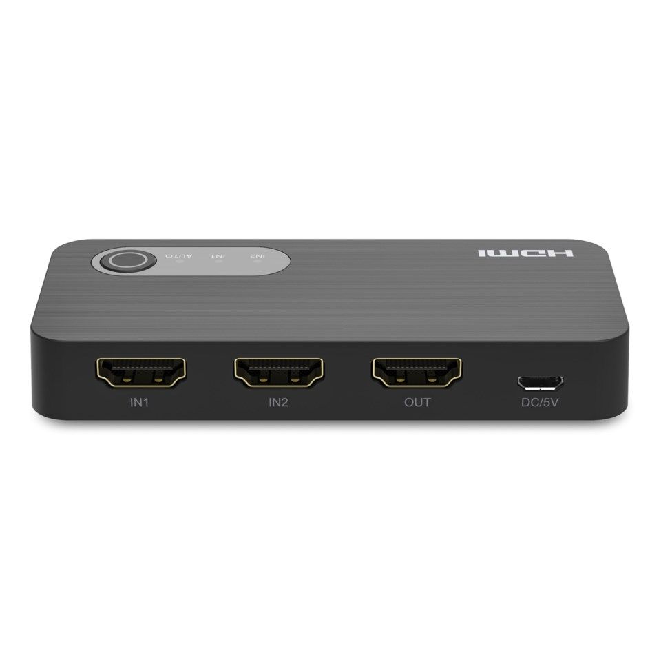 Luxorparts Automatisk HDMI-switch 8K 2-vägs - HDMI-switch