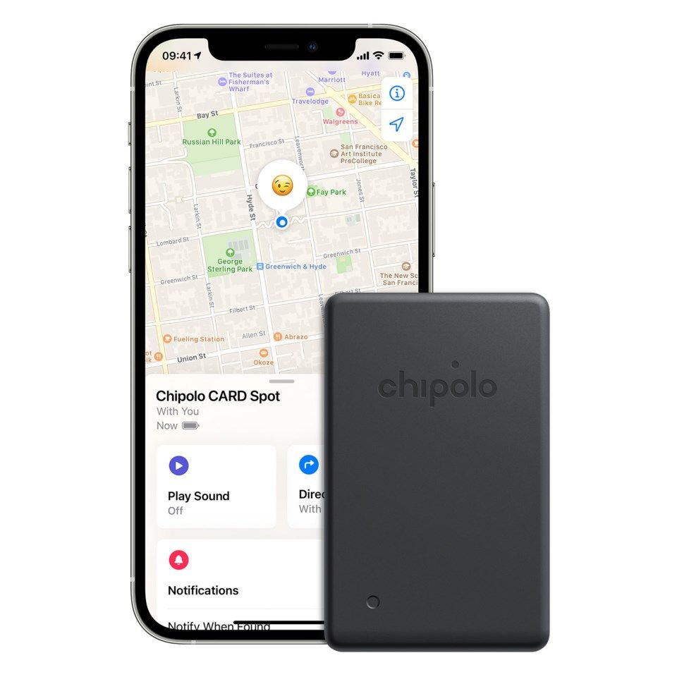 Chipolo Card Spot Plånboks-tracker med Find My