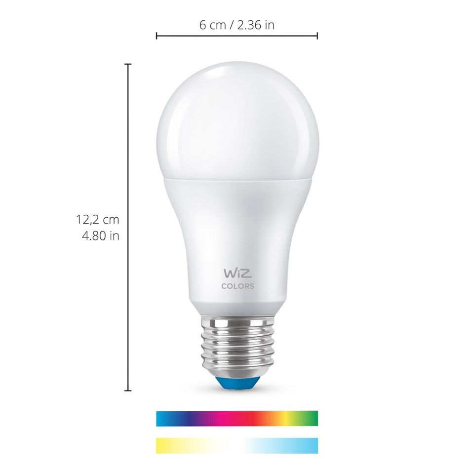 WiZ Color A60 Smart LED-lampa E27 806 lm
