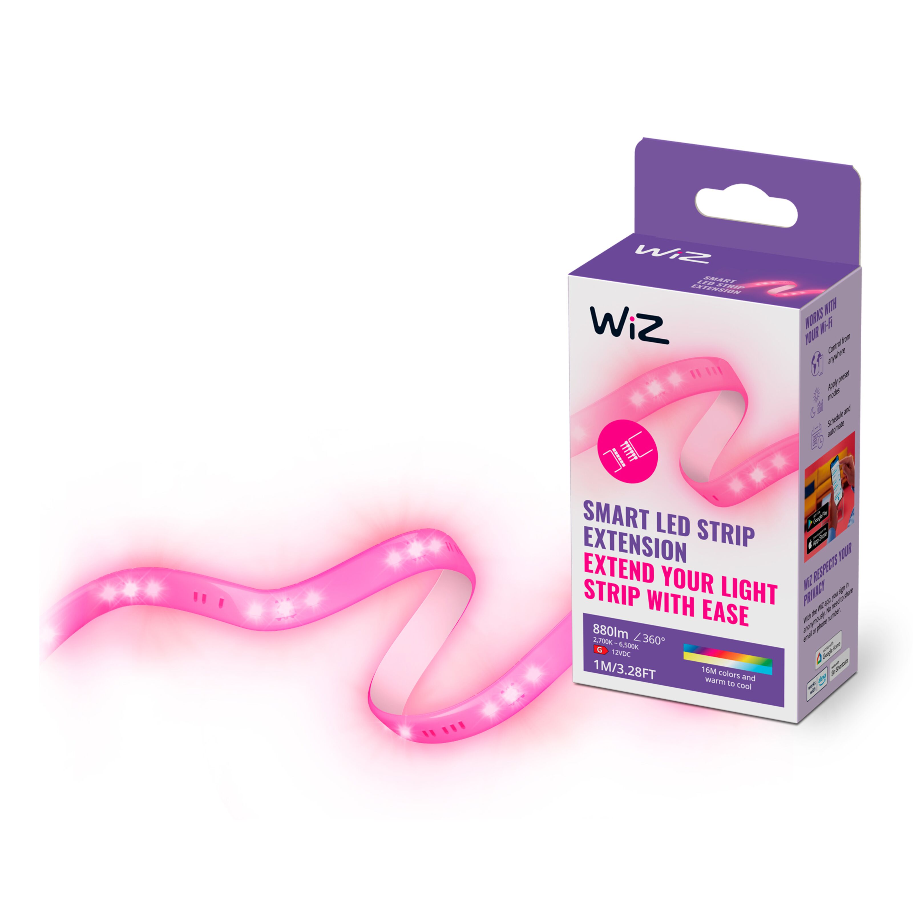 WiZ LED Strip LED-forlengelseslist 1 meter