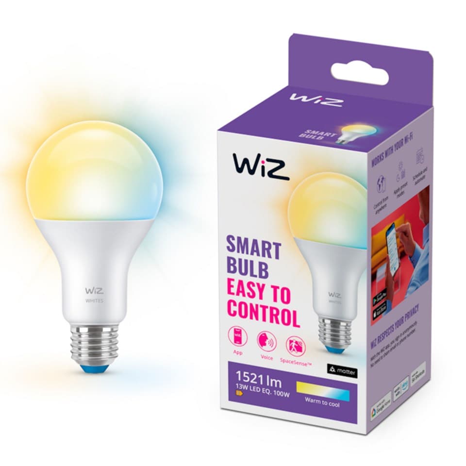 WiZ A67 Smart LED-pære E27 1521 lm