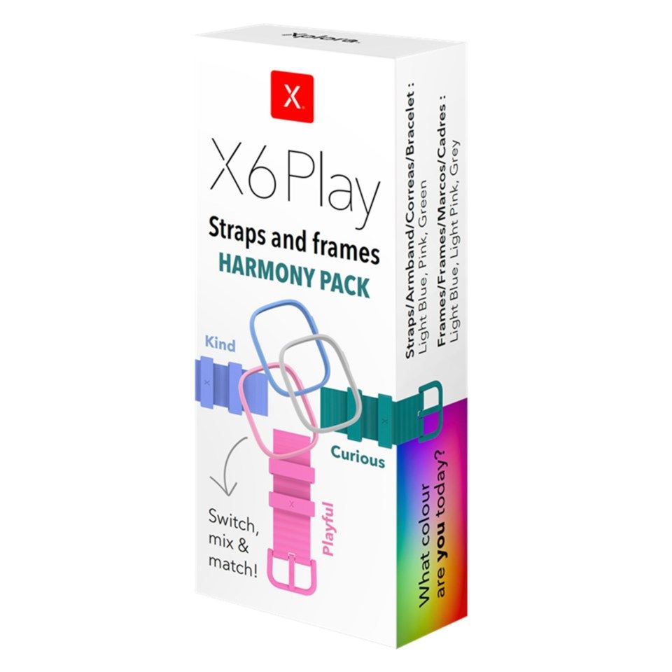 Xplora X6 Play Tillbehörspaket med remmar och ramar