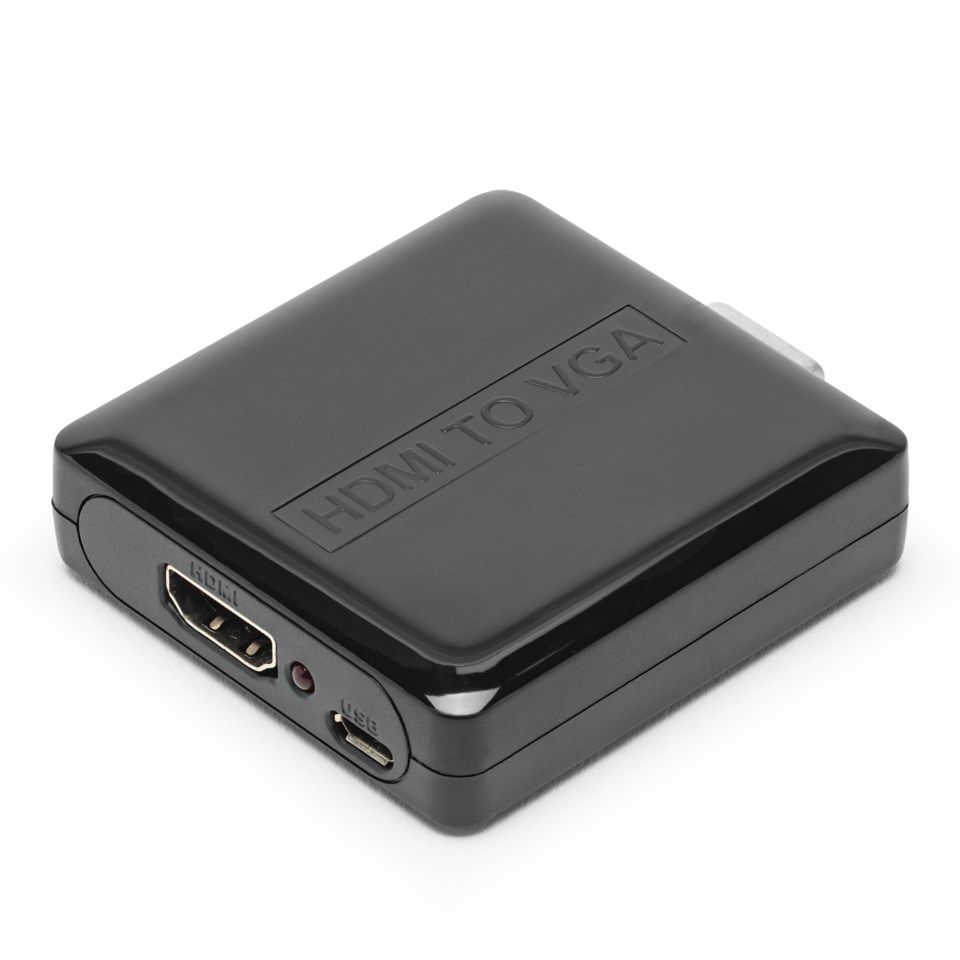 Luxorparts Adapter HDMI til VGA med lyd