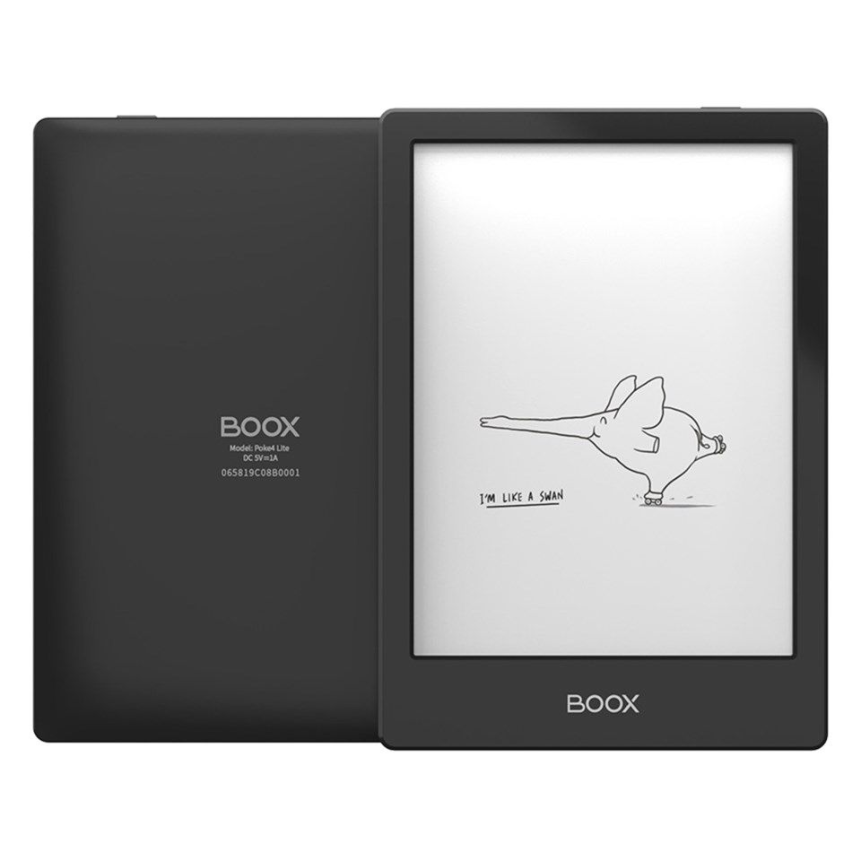 Onyx Boox Boox Poke 4 Lite Lesebrett med Android 11 svart 6"
