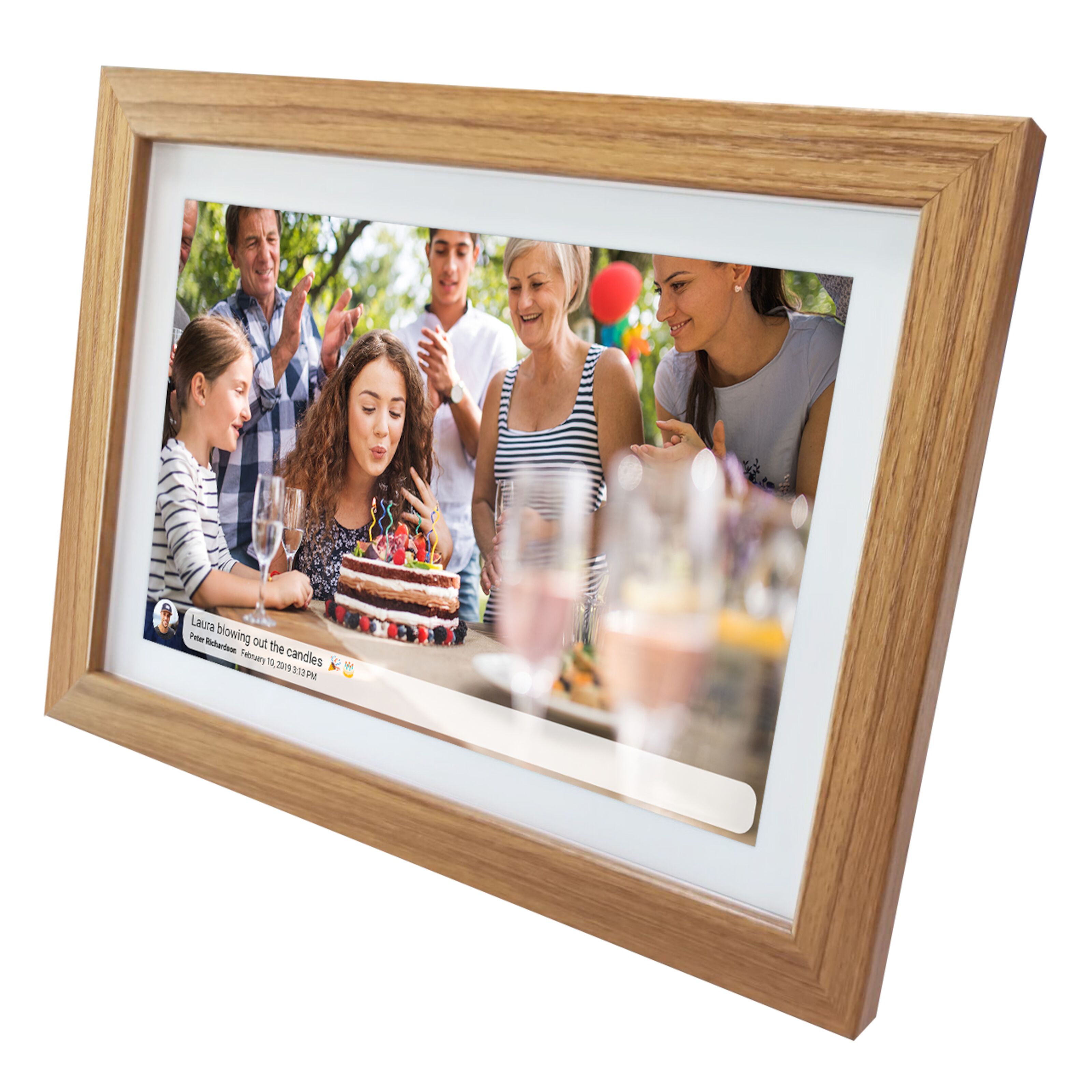 Denver Frameo Digital fotoramme i tre med wifi 15,6" Digitale