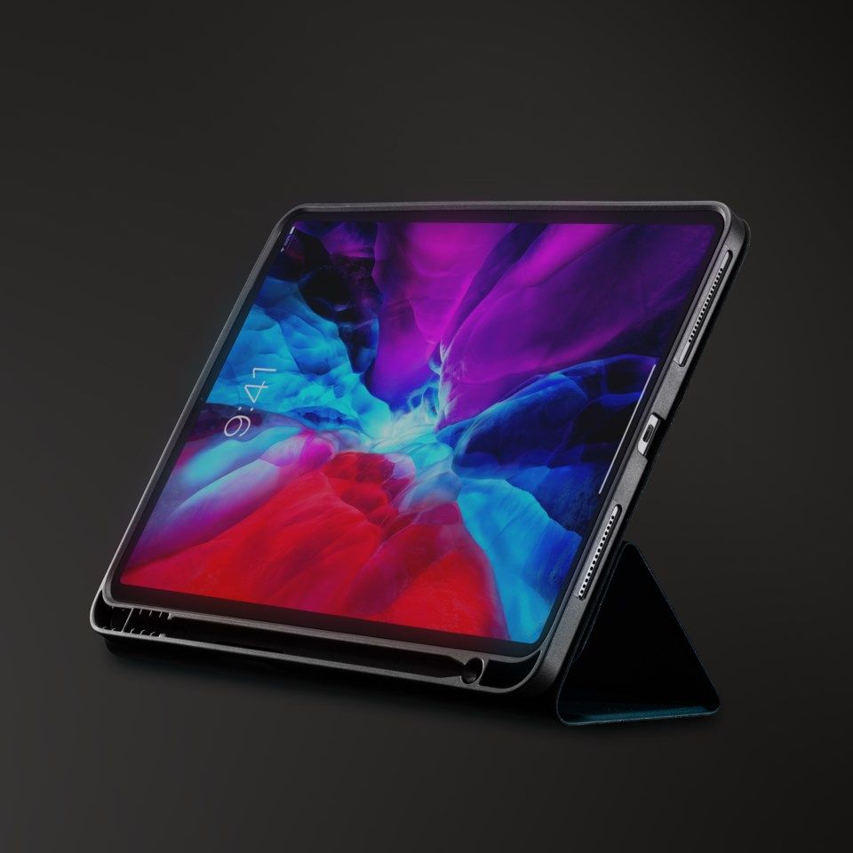 Linocell Premium Trifold Cover for iPad Pro 11" Blå