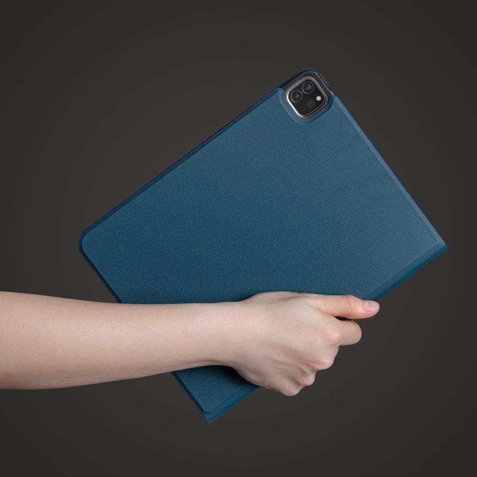 Linocell Premium Trifold Cover för iPad Pro 11” Blå