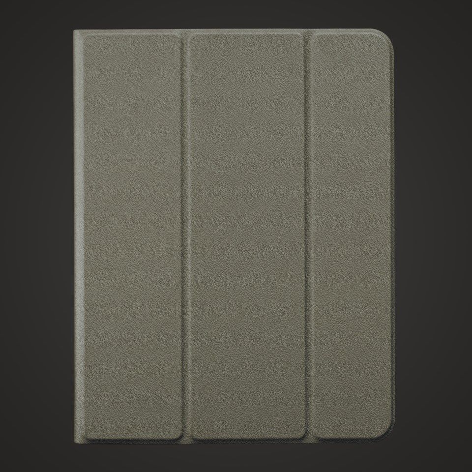 Linocell Premium Trifold Cover för iPad Pro 11” Olivgrön
