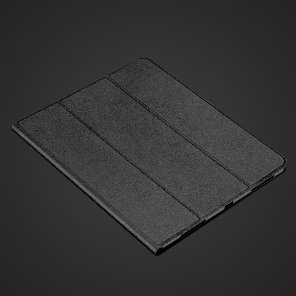 Linocell Premium Trifold Cover för iPad Pro 12,9” Svart