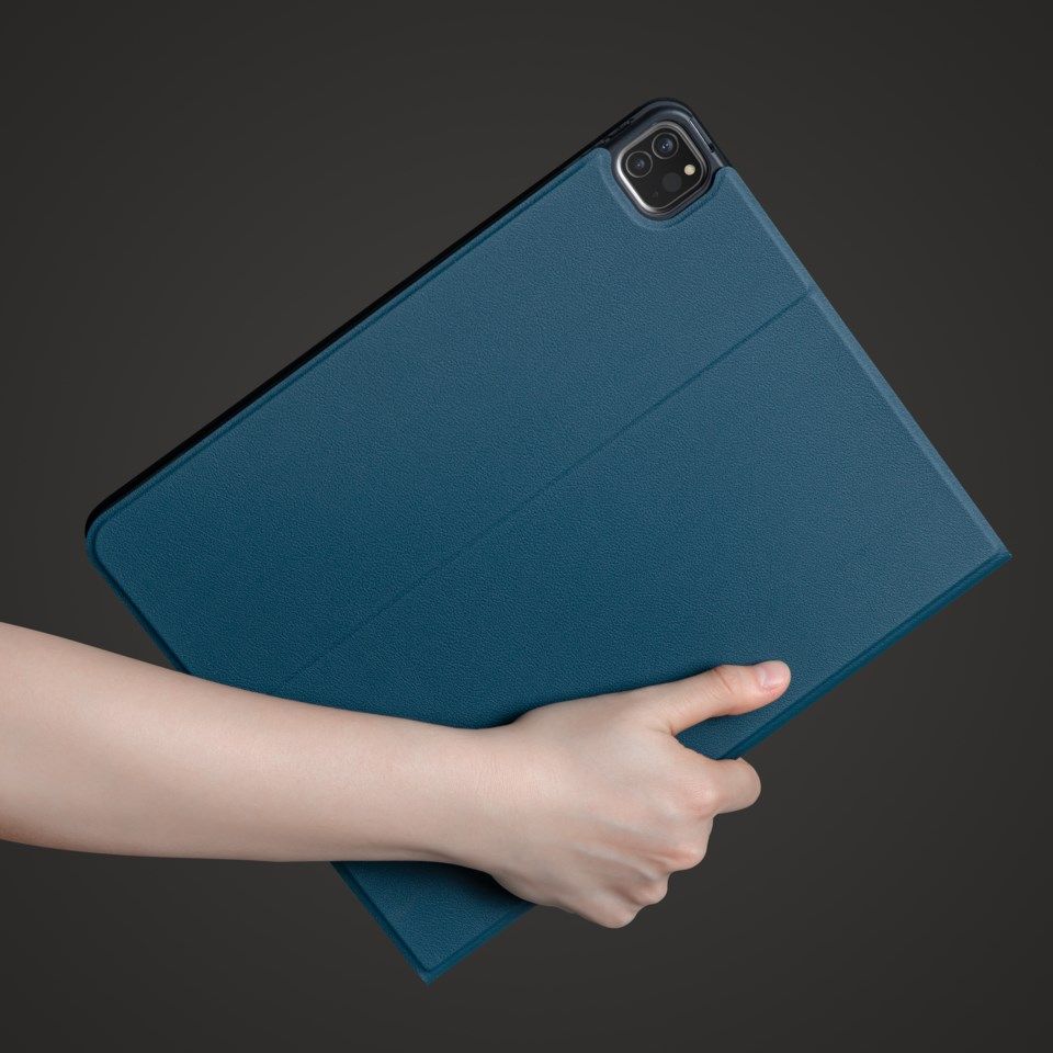 Linocell Premium Trifold Cover för iPad Pro 12,9” Blå