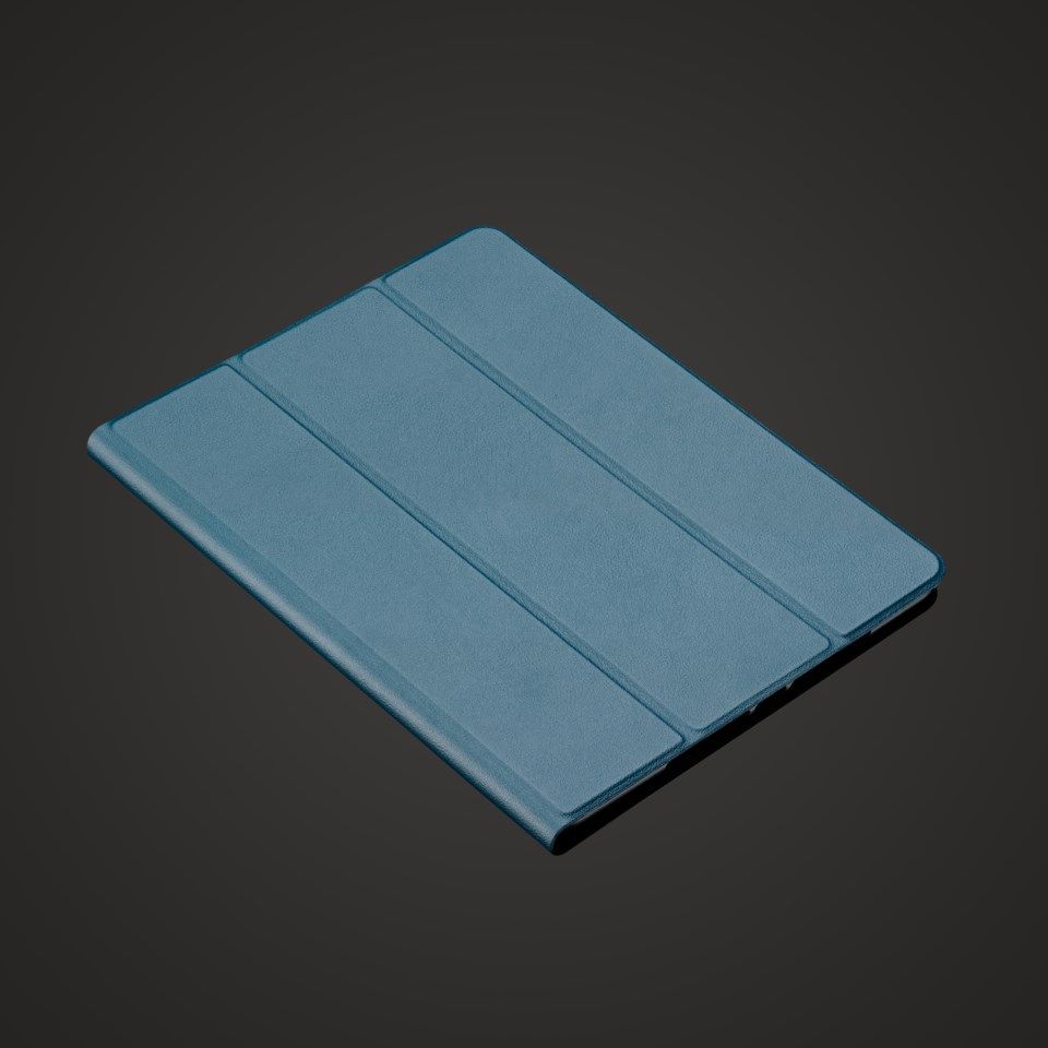 Linocell Premium Trifold Cover for iPad 10,2" og Pro 10,5" Blå