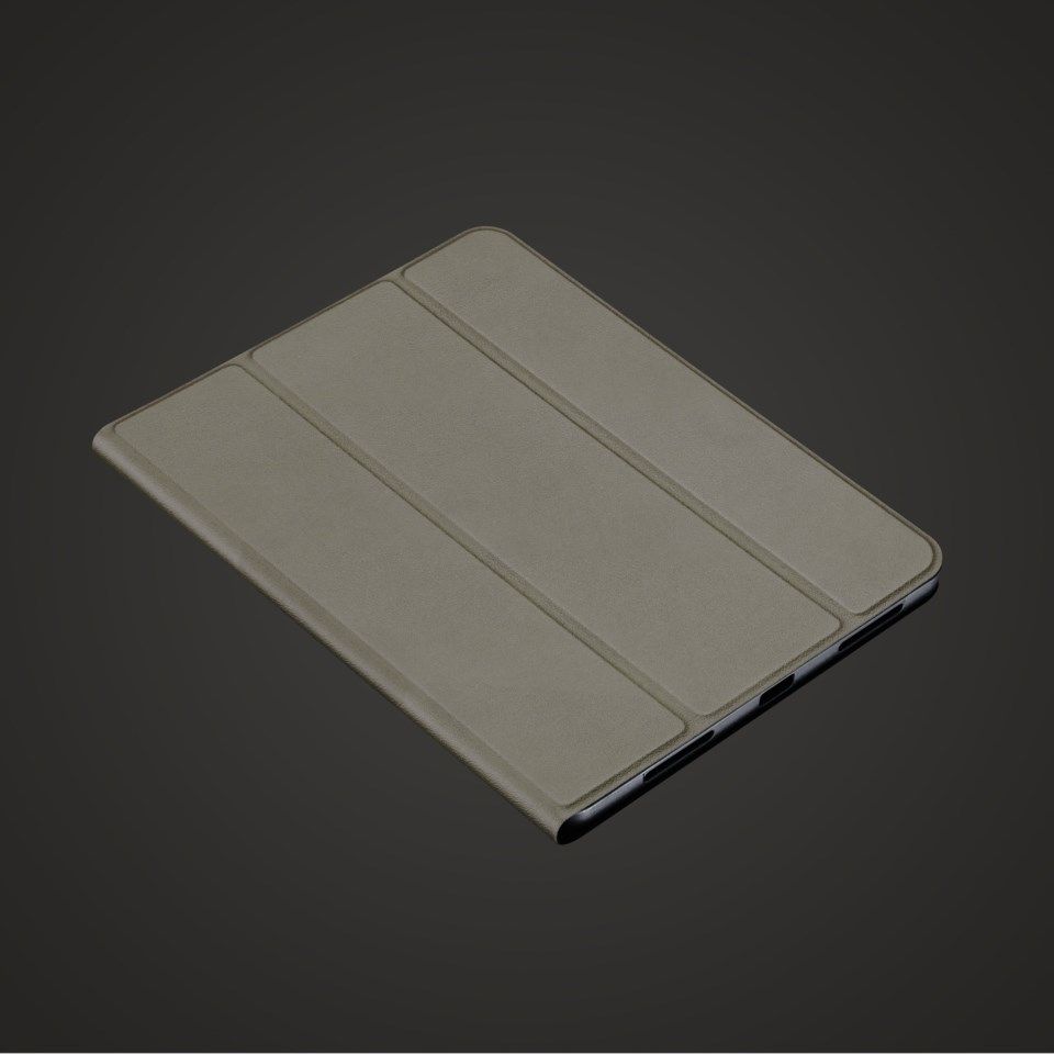 Linocell Premium Trifold Cover for iPad Air 10,9" Olivengrønn