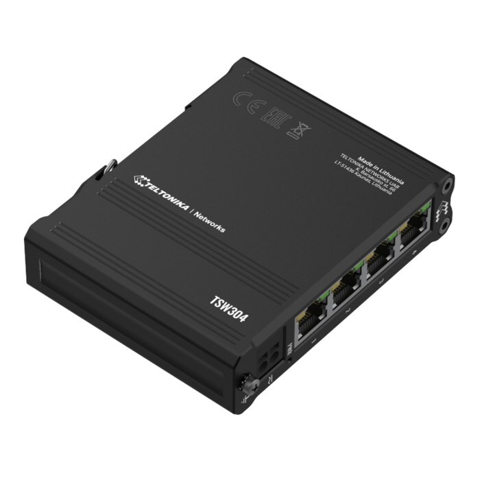 Teltonika TSW304 Gigabitswitch 4 portar