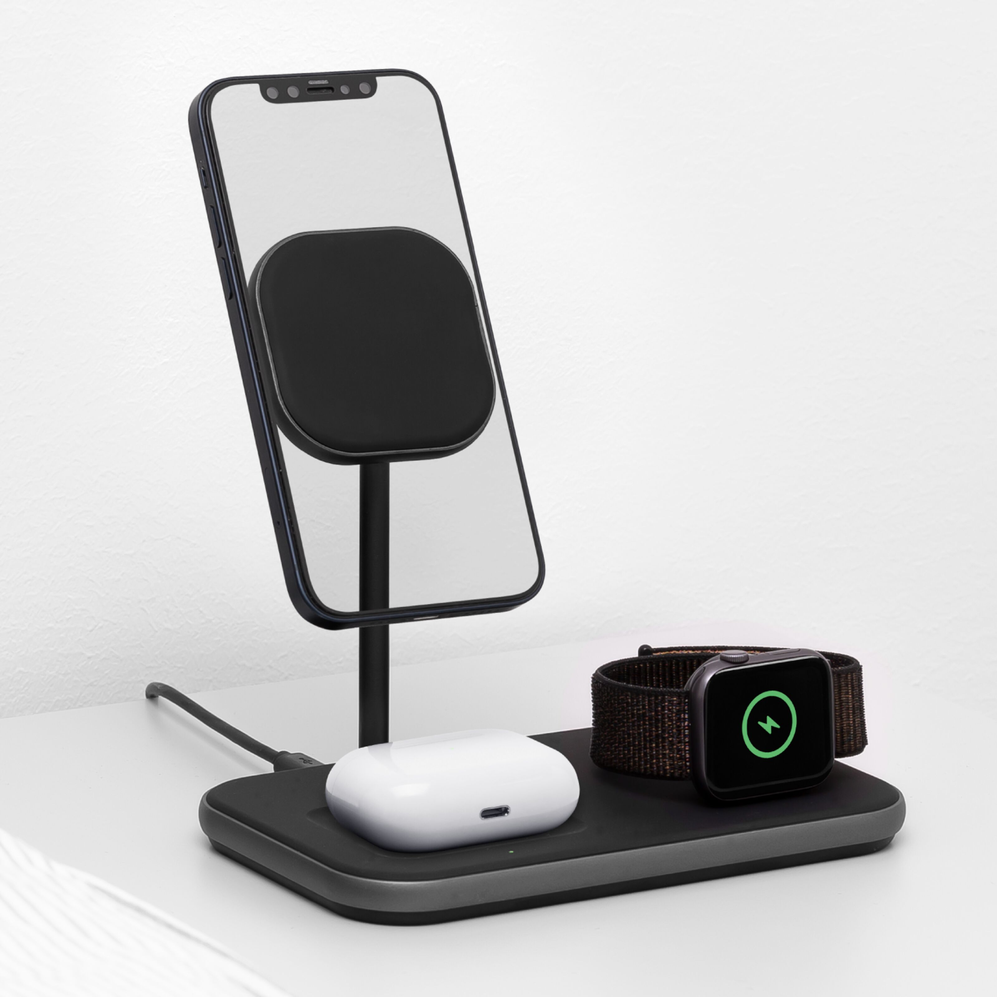 Linocell Premium 3-in-1 Laddstation med Magsafe-kompatibilitet