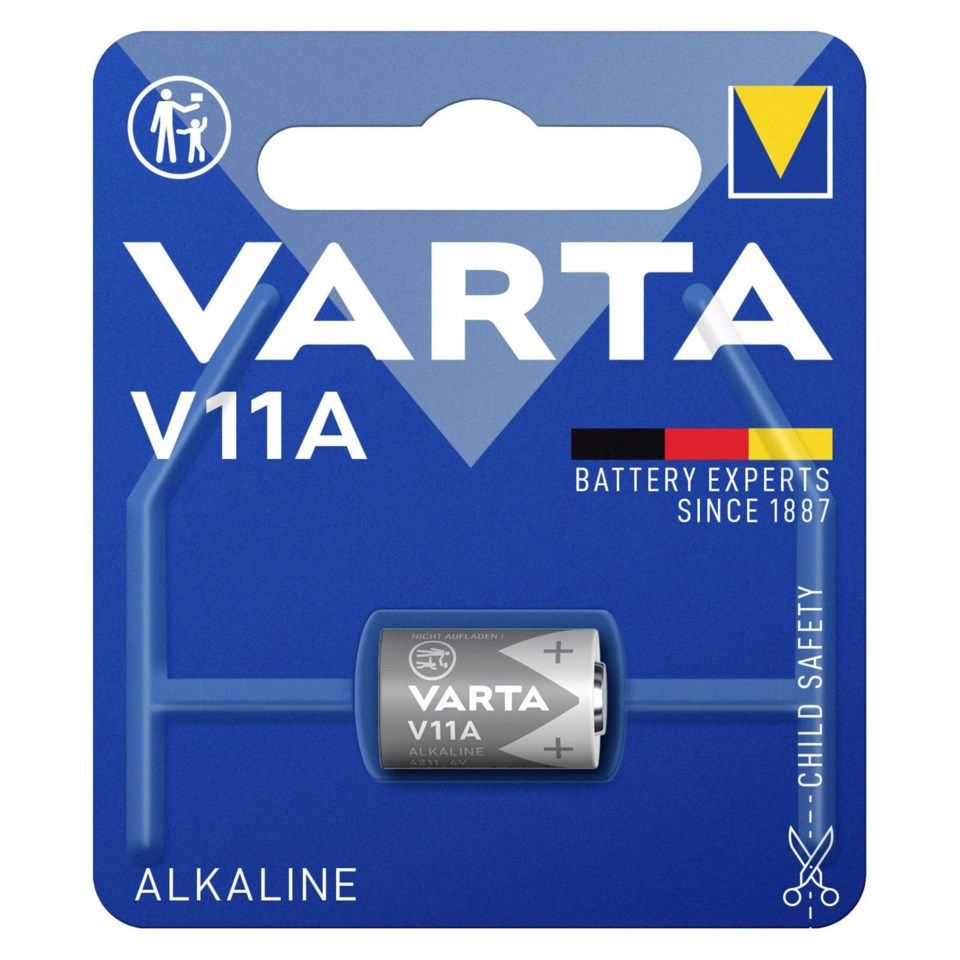 Varta Alkaliskt V11A-batteri (LR11)