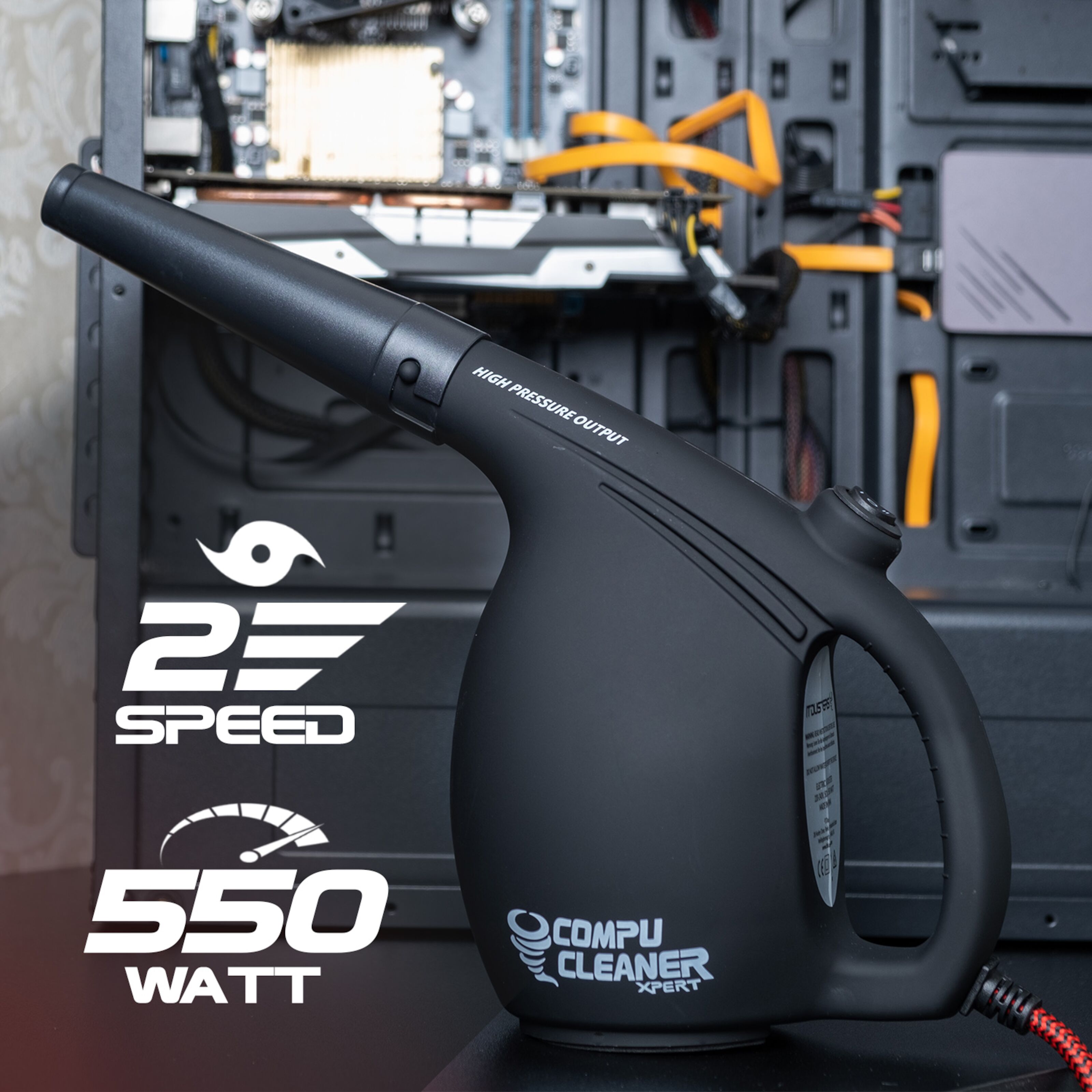 IT Dusters CompuCleaner Xpert Kraftig støvblåser Rengjøring