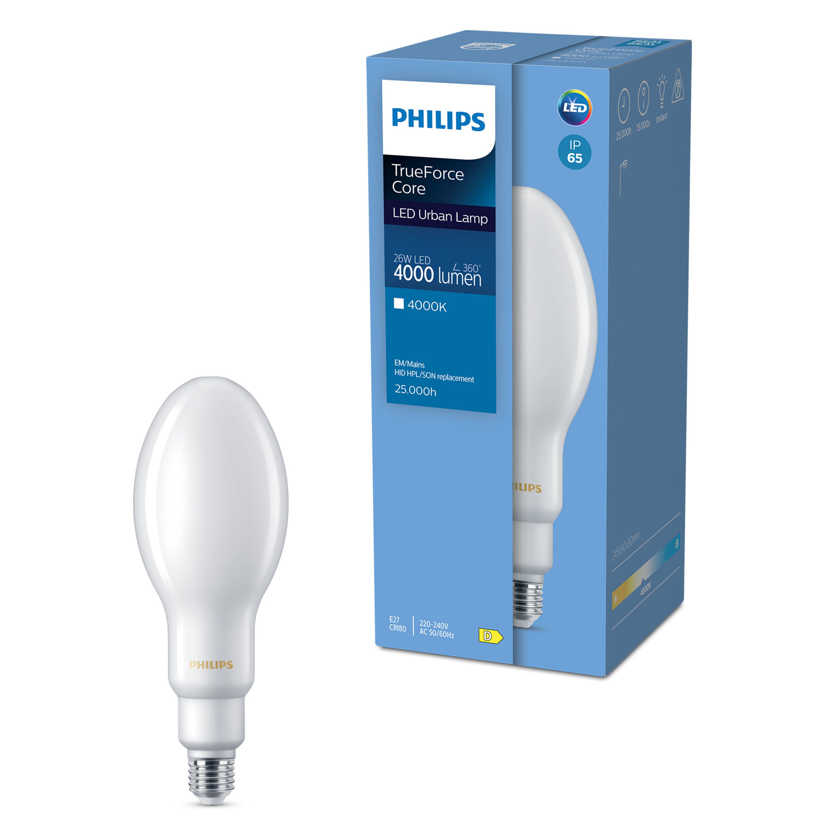 Philips TForce Core LED E27 4000 lm