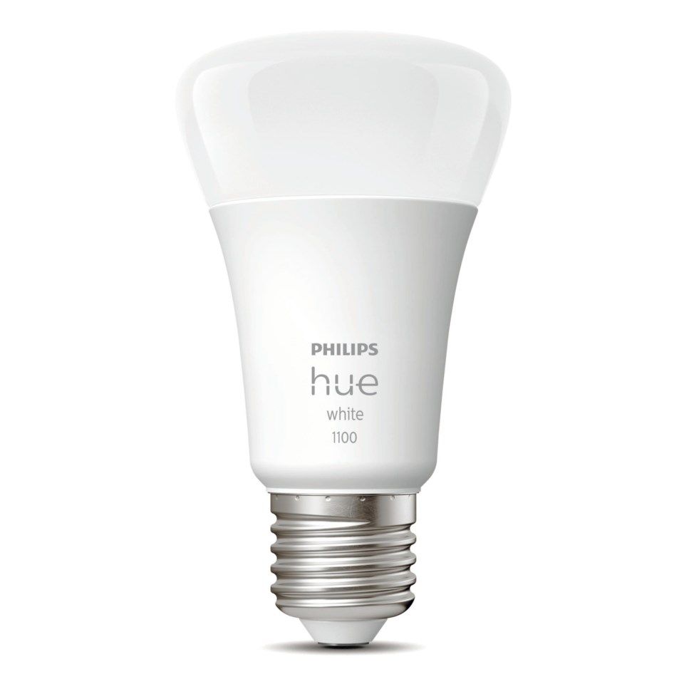 Philips Hue White Smart LED-pære E27 1100 lm 1-pk.