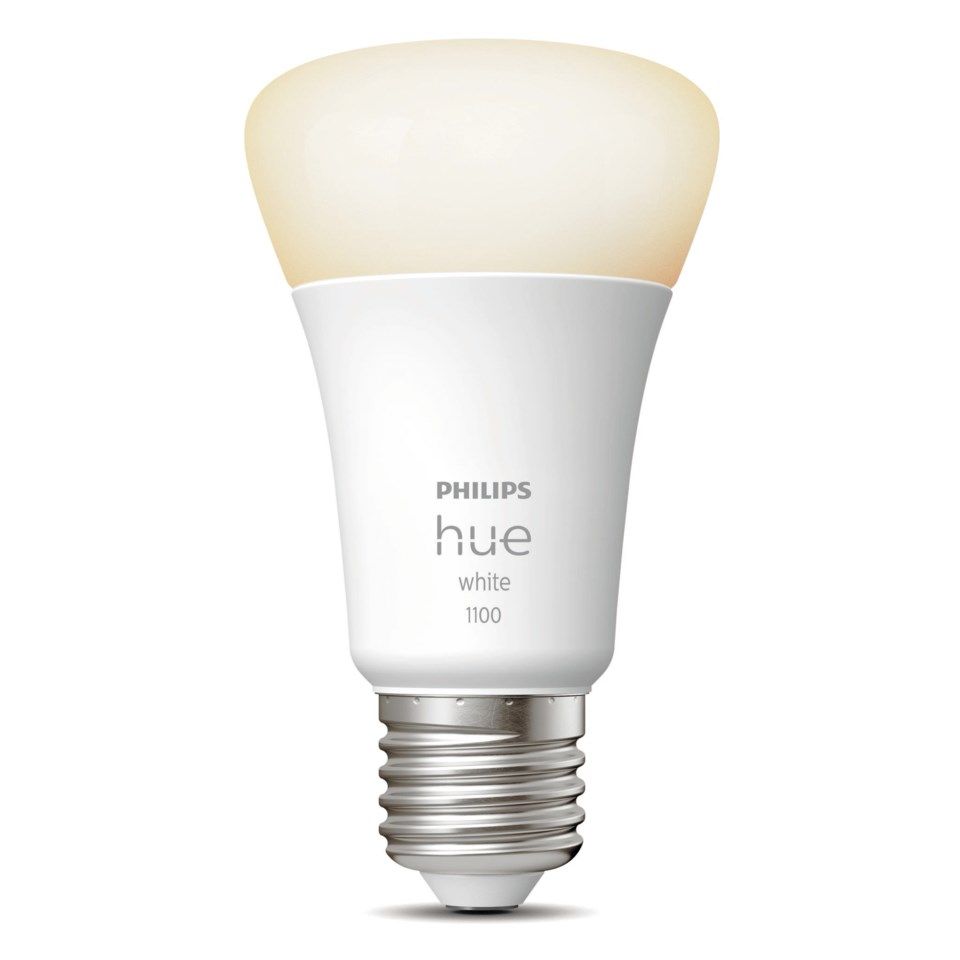 Klassificer Indlejre tab Philips Hue White Smart LED-pære E27 1100 lm - Philips Hue | Kjell.com