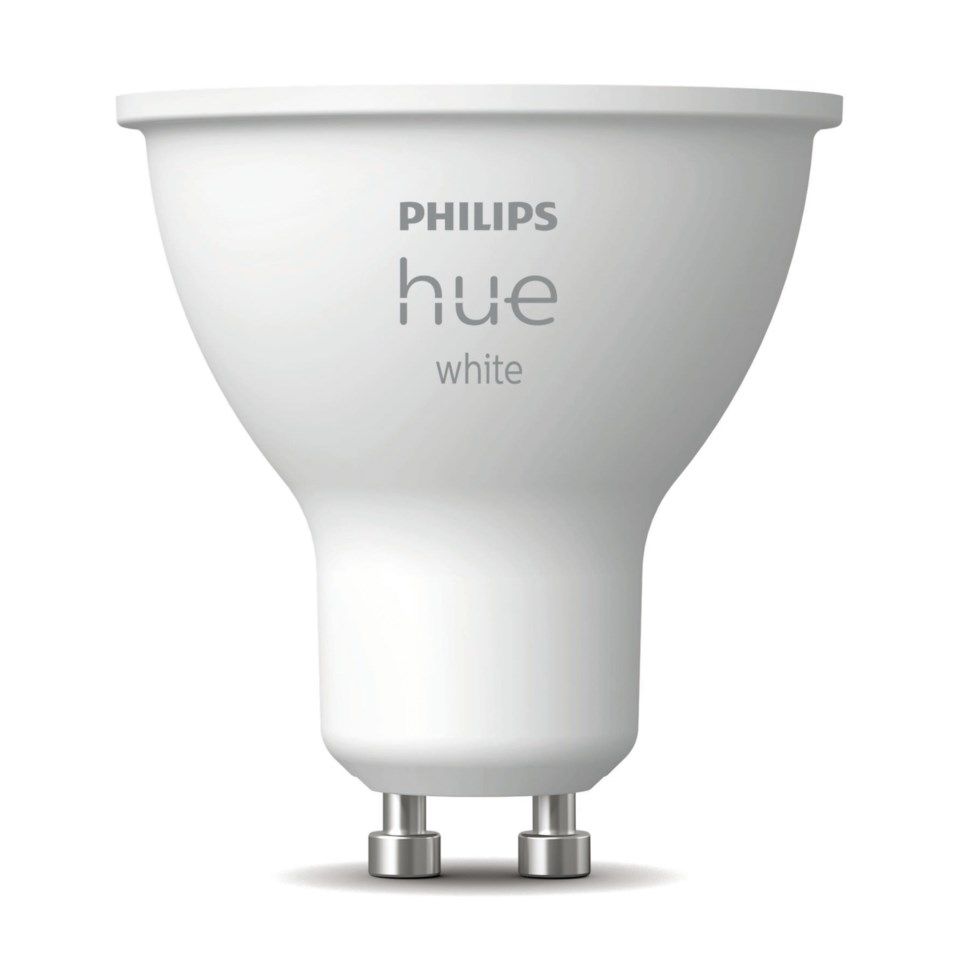 Philips Hue White Smart LED-pære GU10 400 lm 1-pk.