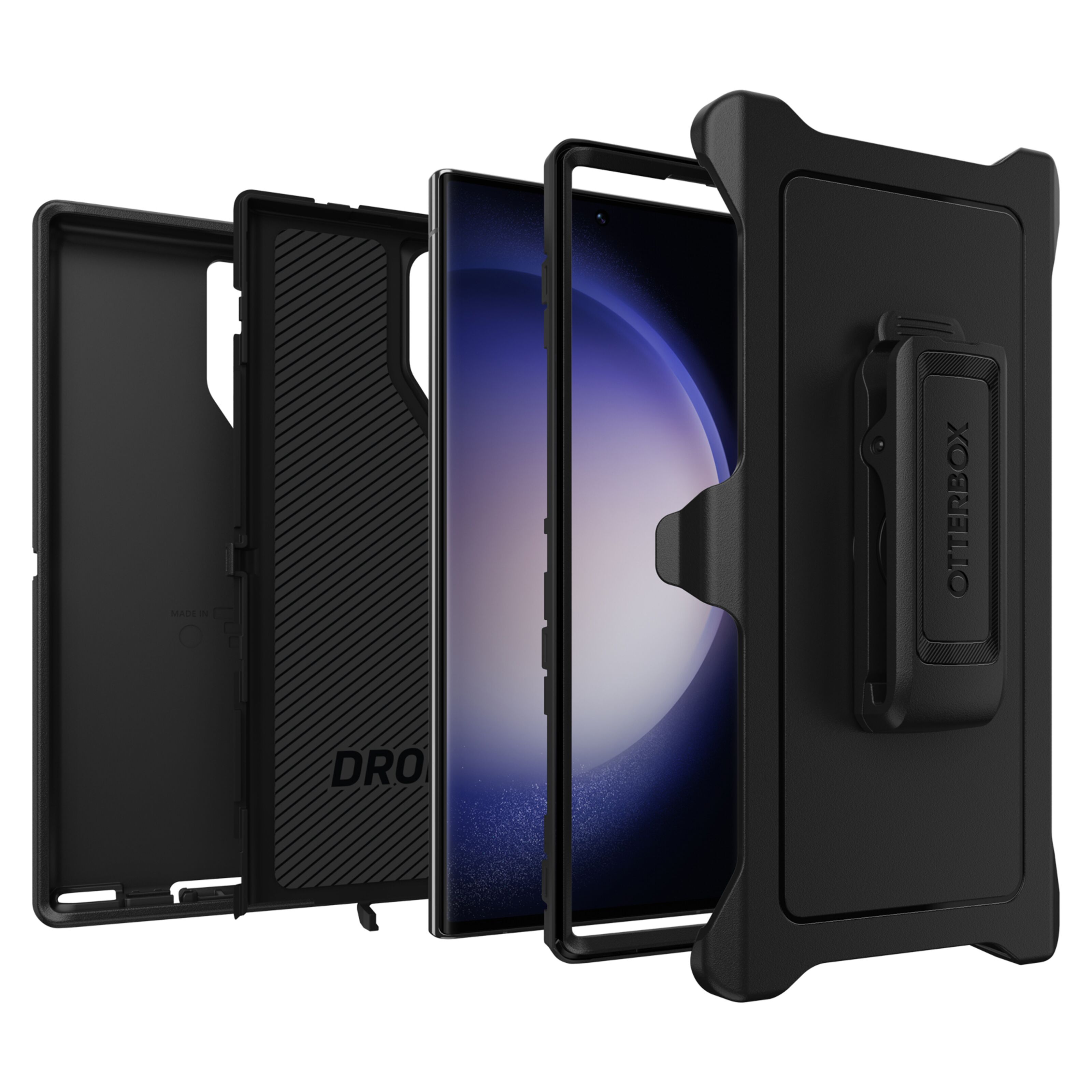 Otterbox Defender Robust deksel for Galaxy S23 Ultra Mobildeksel til