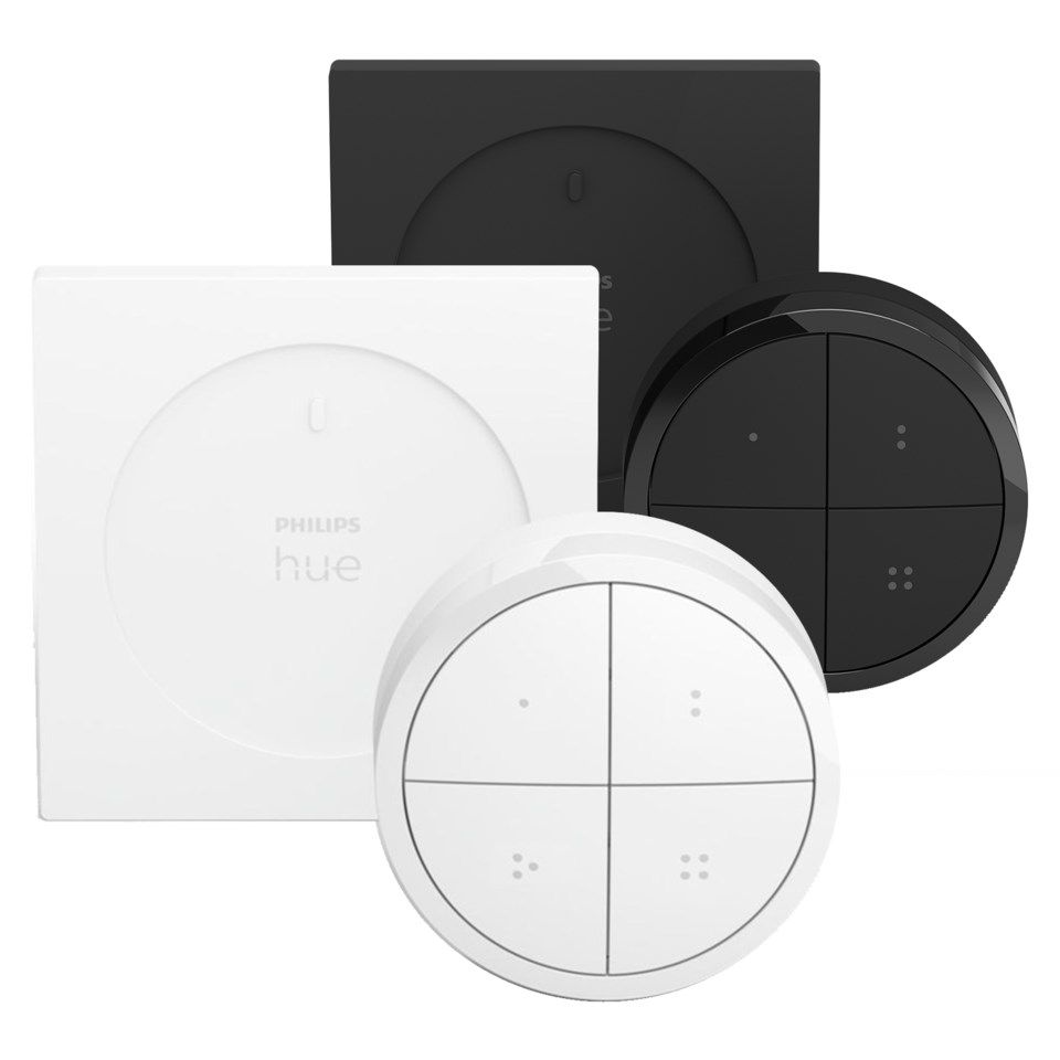 Philips Hue Tap Dial Switch Fjernkontroll Hvit